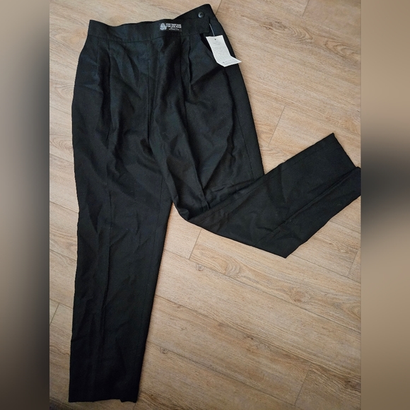 Braemar petites Jeremy Scott sz 12 100% pure wool pants - Picture 1 of 3